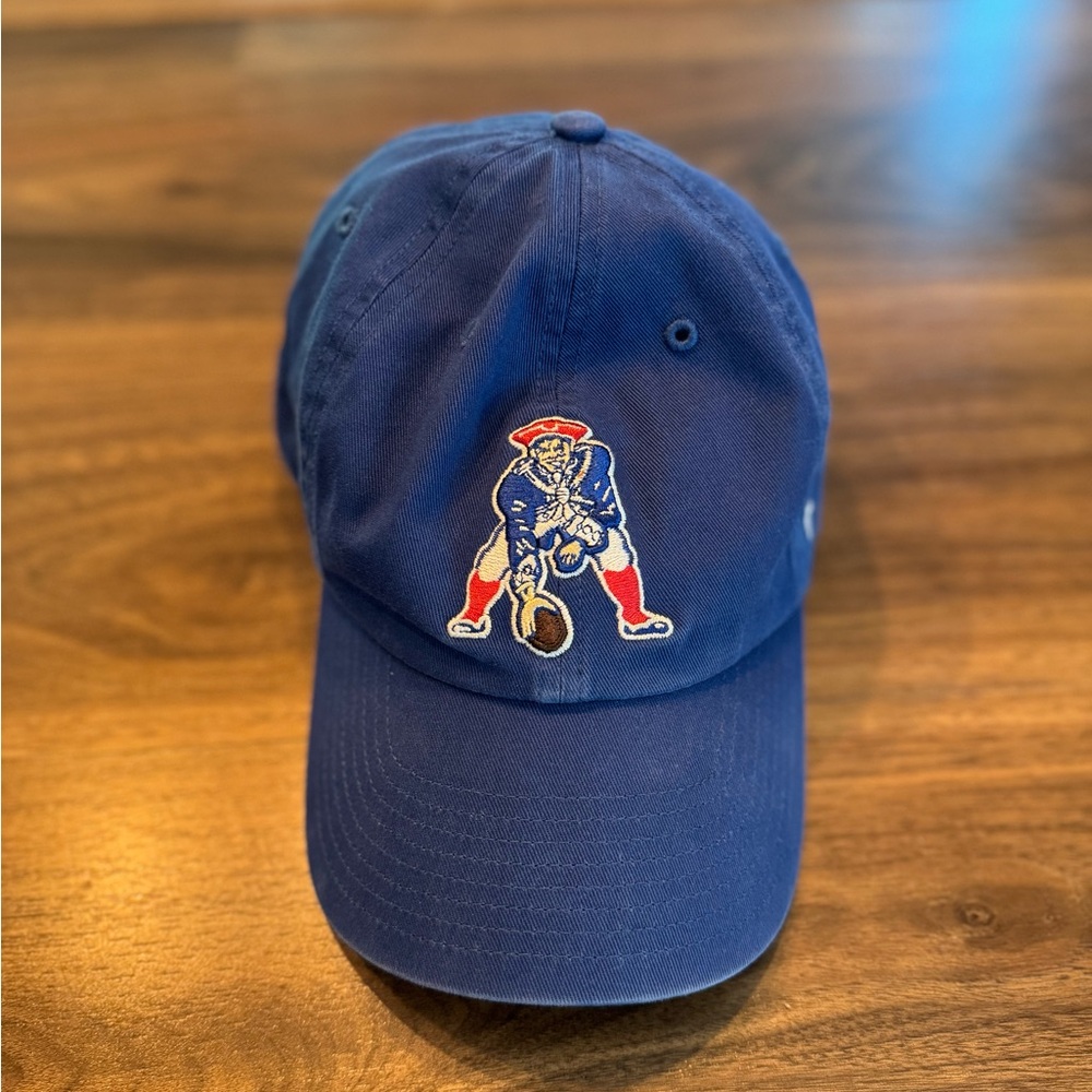 Blue Cap with Football Logo